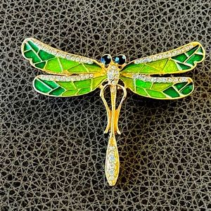 Dragonfly Brooch Pin Jewelry Holiday Birthday Gifts Brooch